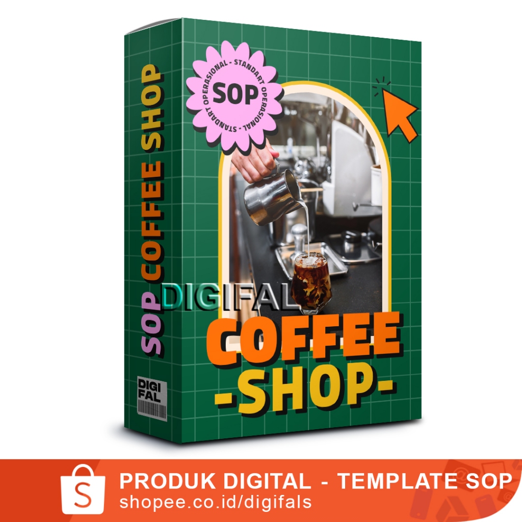 Paket SOP COFFEE SHOP + BONUS - Prosedur Operasional Usaha COFFEE SHOP