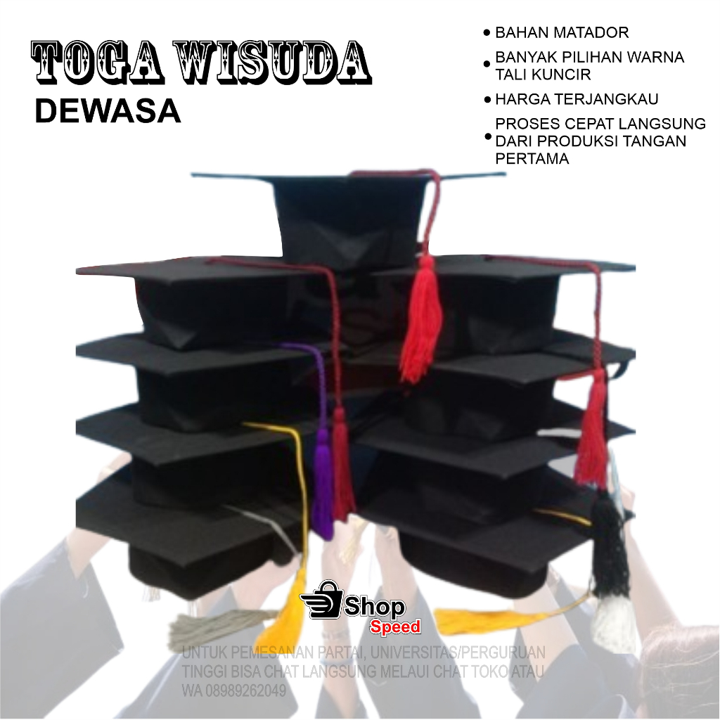 TOGA WISUDA SARJANA//TOGA SARJANA//TOGA WISUDA//TOGA SARJANA//TOGA TOPI//TOPI TOGA