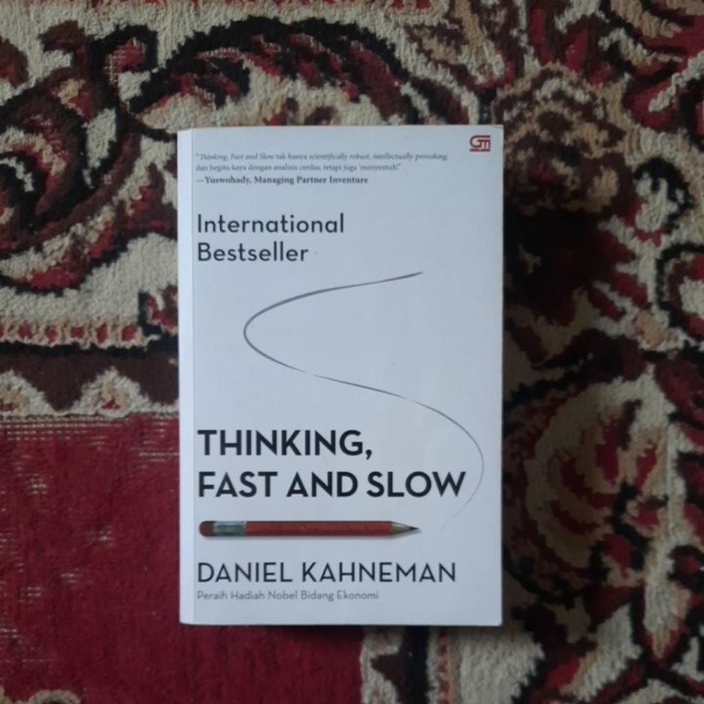 Preloved Buku Thinking, Fast and Slow