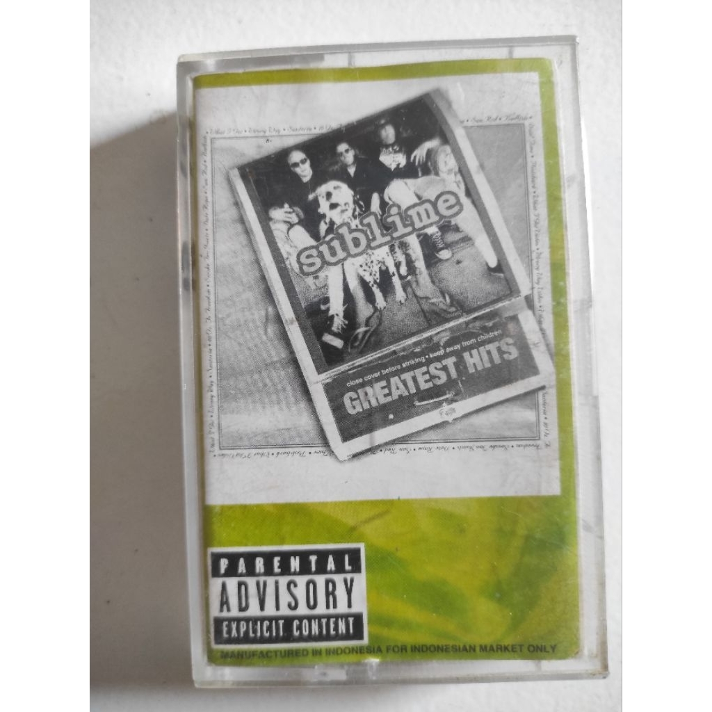 kaset pita SUBLIME "greatest hits"