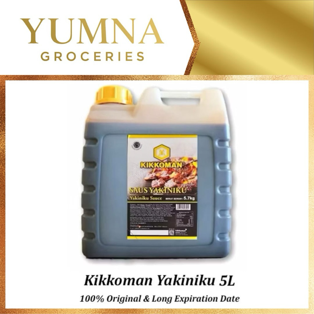 Kikkoman Saus Yakiniku 5 Liter - Japanese BBQ HALAL