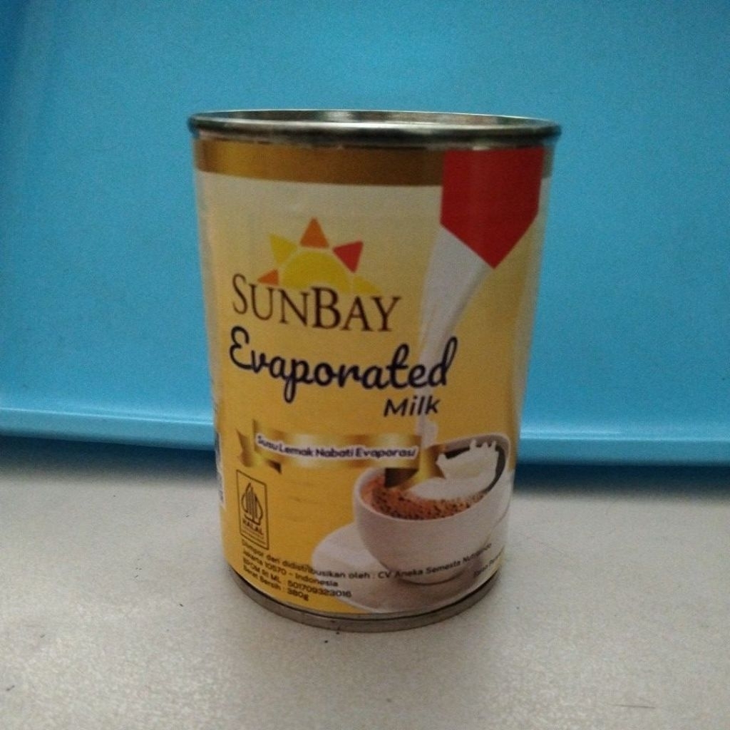 

SUNBAY SUSU EVAPORASI SUSU LEMAK NABATI 380gr