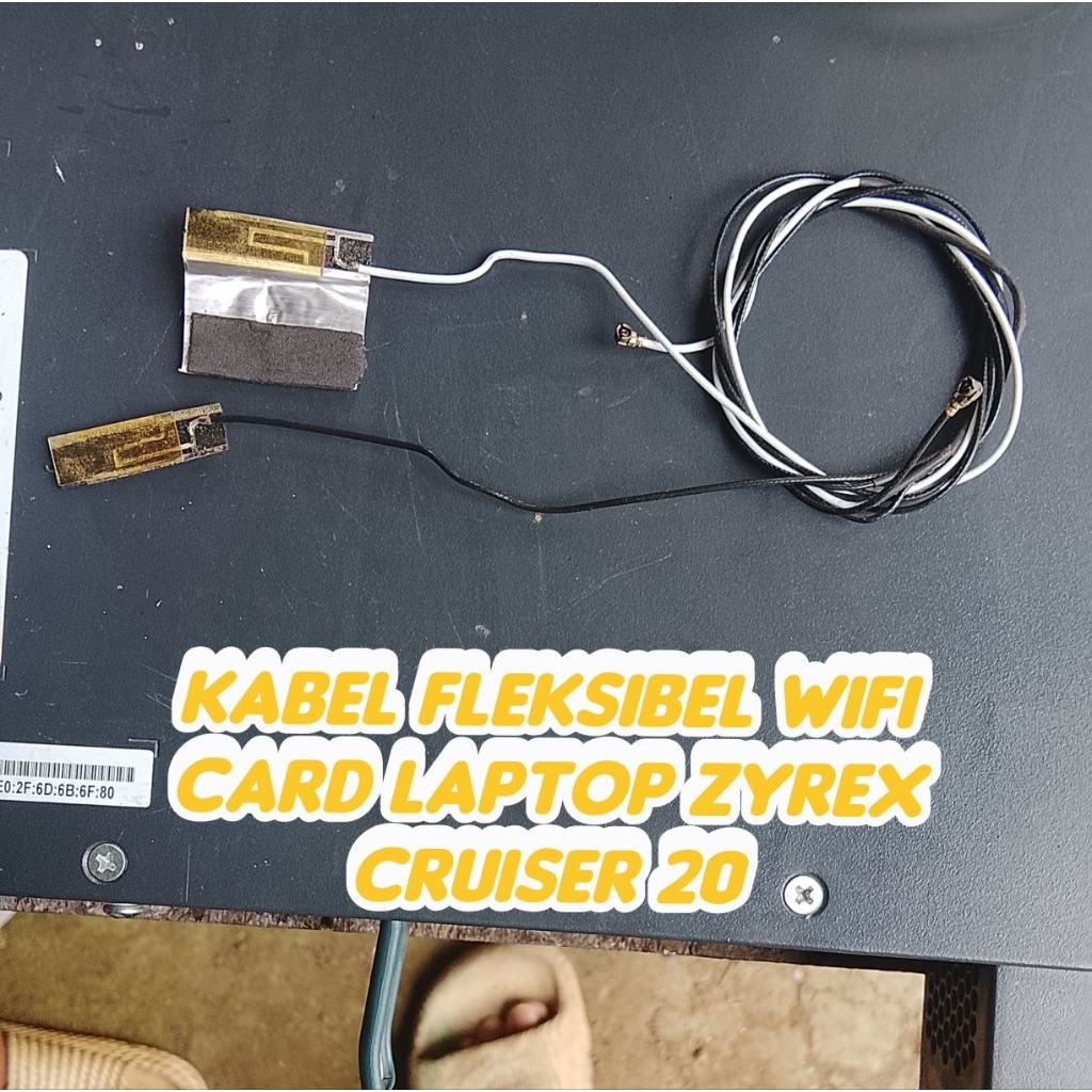 Kabel fleksibel Wifi card laptop Zyrex Cruiser 20