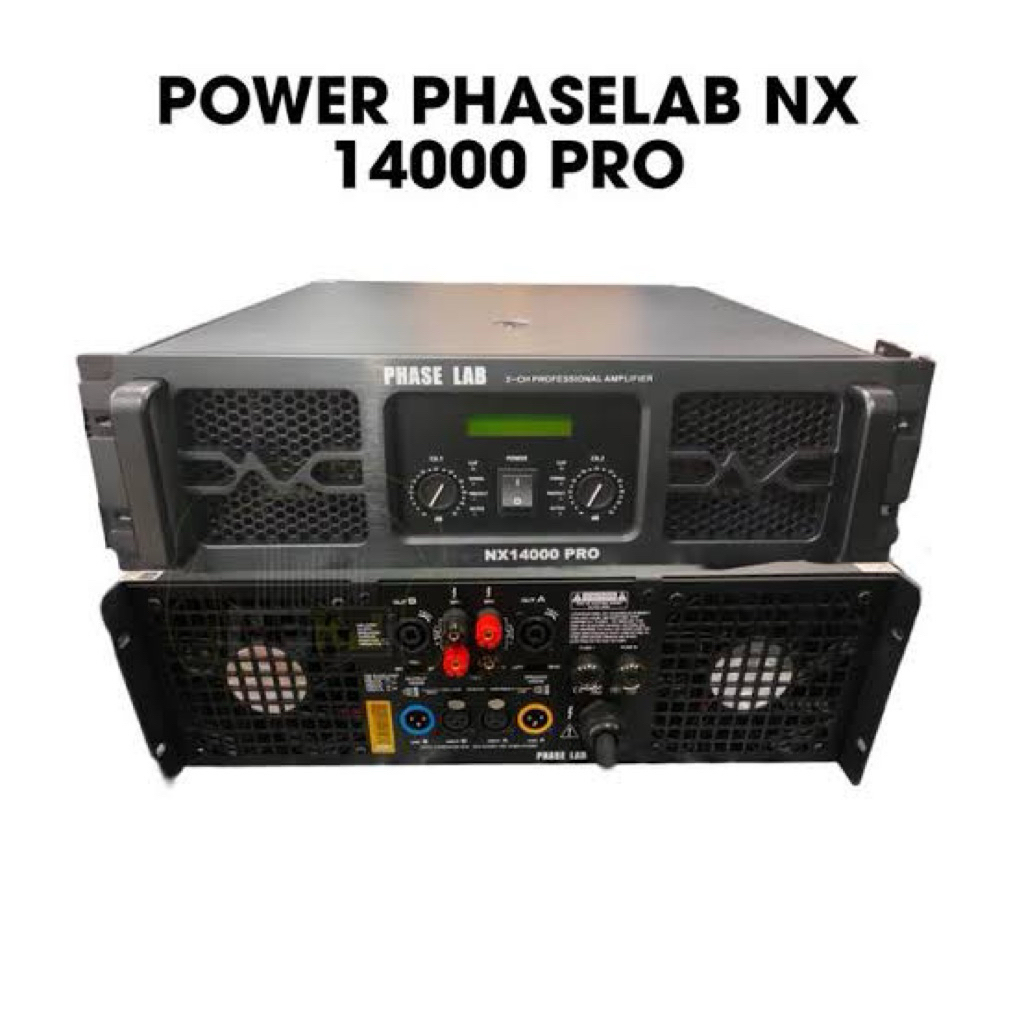 power amplifier phaselab nx 14000pro