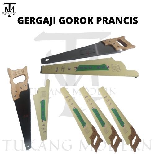 GERGAJI GOROK PRANCIS / GERGAJI GOROK / GERGAJI KAYU / GERGAJI BESI / GERGAJI GOROK CAP MATA / GERGA