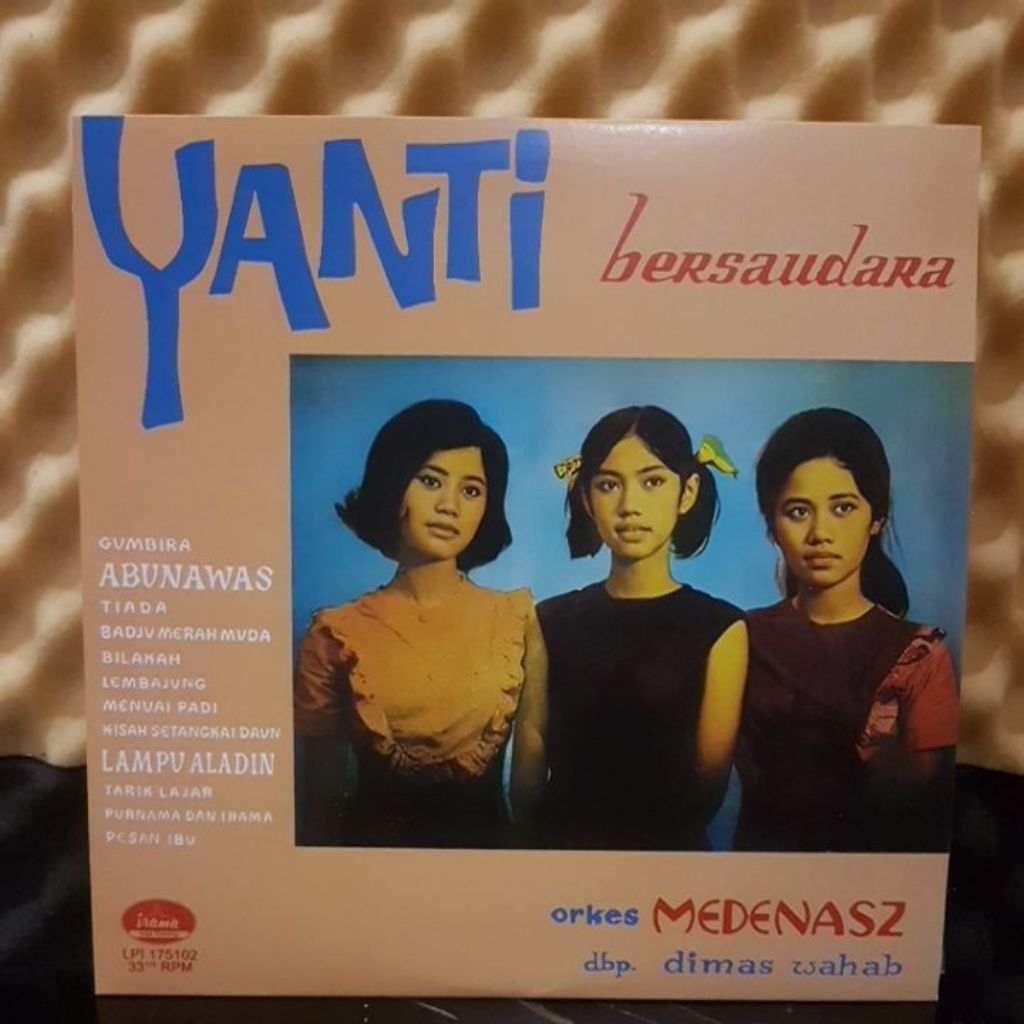 Vinyl Piringan hitam 12 inch Yanti Bersaudara - Abunawas