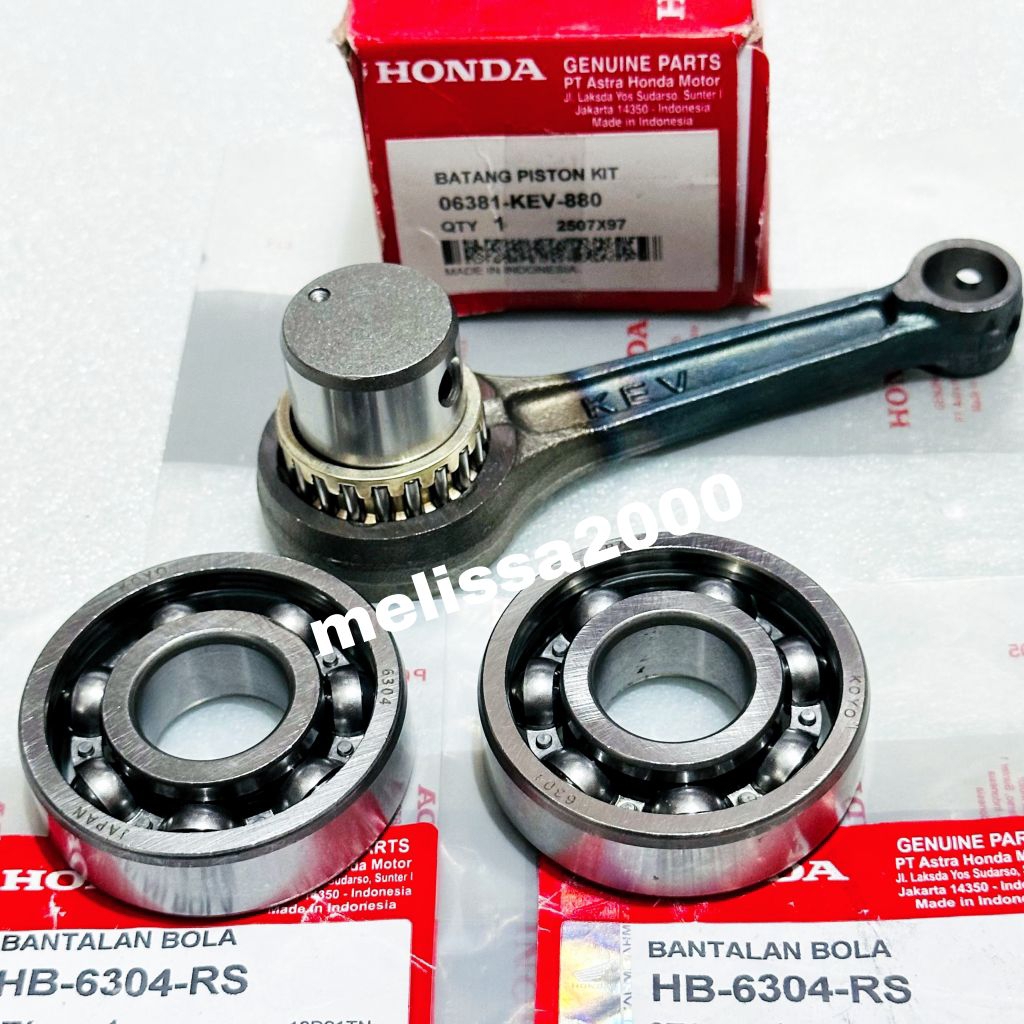 Stang Seher KEV + Bearing Kruk As 6304+6304 Supra x lama Supra lama Supra fit lama Grand Astra prima