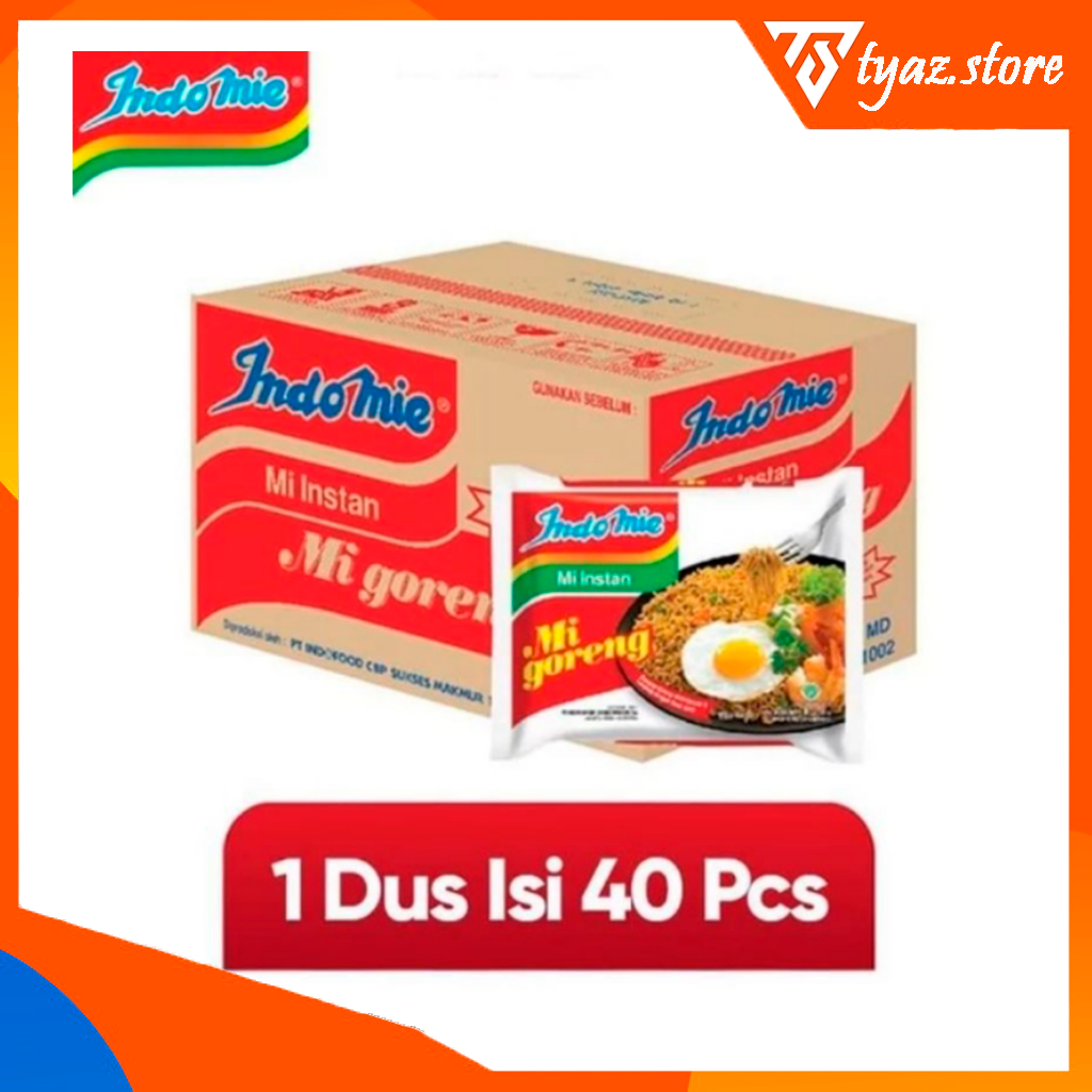 

INDOMIE GORENG 1 DUS ISI (40 BUNGKUS) LANGSUNG KIRIM TANPA PO