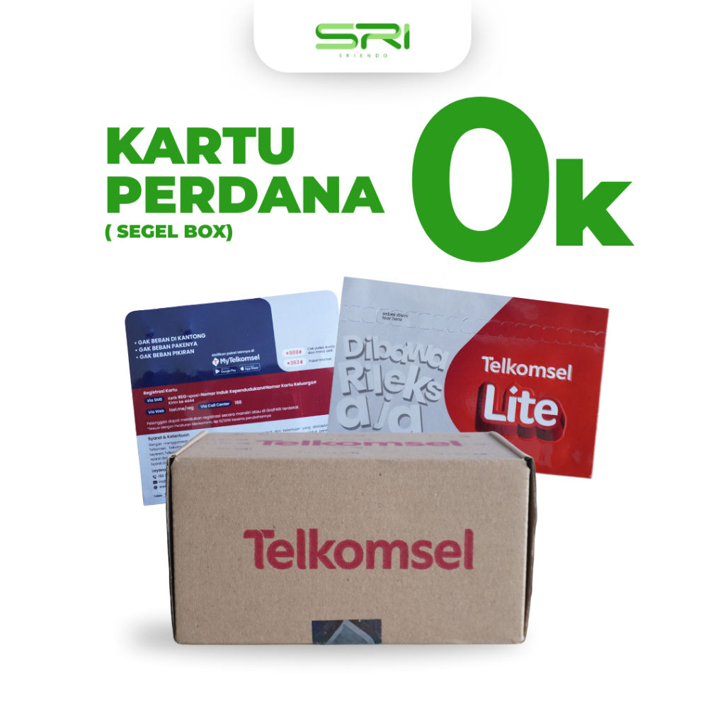[ISI 100 PCS] KARTU PERDANA TELKOMSEL FRESH SEGEL [ ISI 100 PCS ] Masa Aktif Panjang