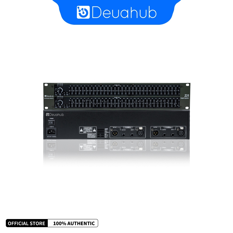 Deuahub Equalizer 231 Plus Sub/EQ-231 Deuahub EQ-231 Subwoofer Equalize