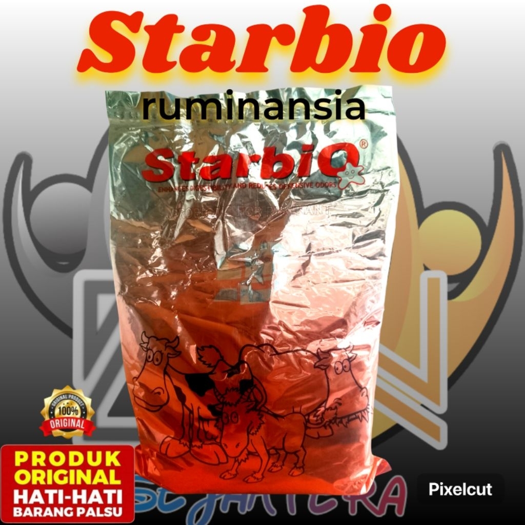 Starbio Probiotik Untuk Ternak Ruminansia Kambing Domba Sapi / penghilang bau kotoran