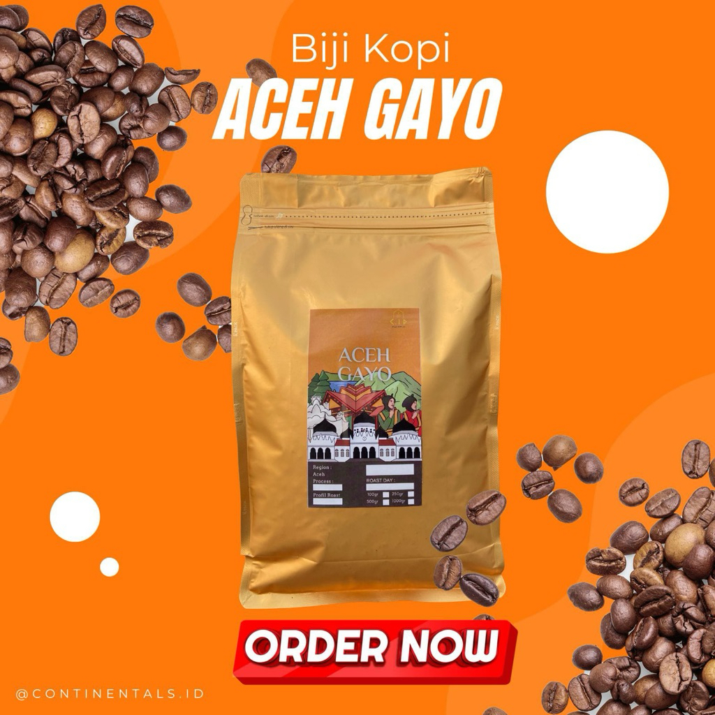 Kopi Arabika Aceh Gayo – 100% Murni, Aroma Floral & Fruity