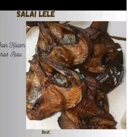 

IKAN LELE ASAP KERING /SALAI LELE KHAS RIAU