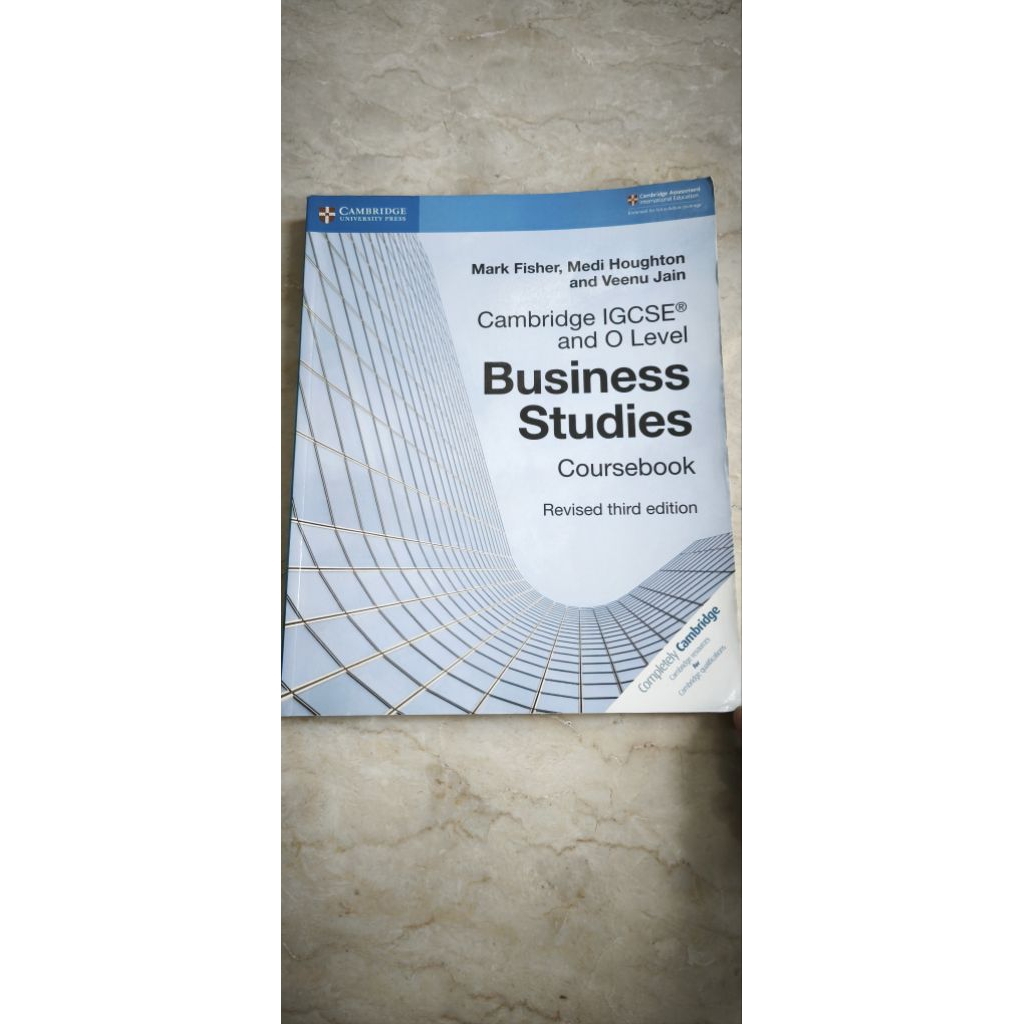 Business studies coursebook - IGCSE and O Level ( preloved)
