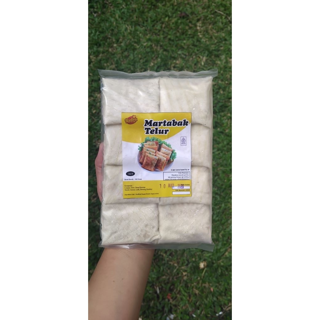 

martabak telor frozen food isi 8