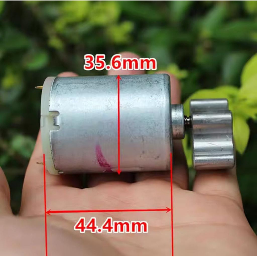 DC Dinamo Motor Getar Vibrasi RS545 RS 545 Penghasil Getaran