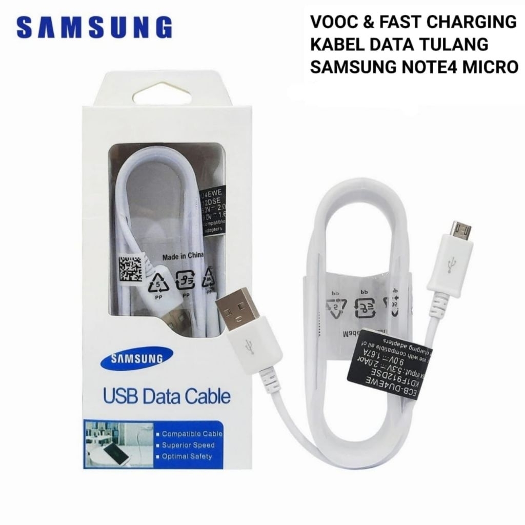 KABEL DATA KABEL CHARGER SAMSUNG GALAXY NOTE 4/J2 PRIME/J3/J5/J7 PRIME