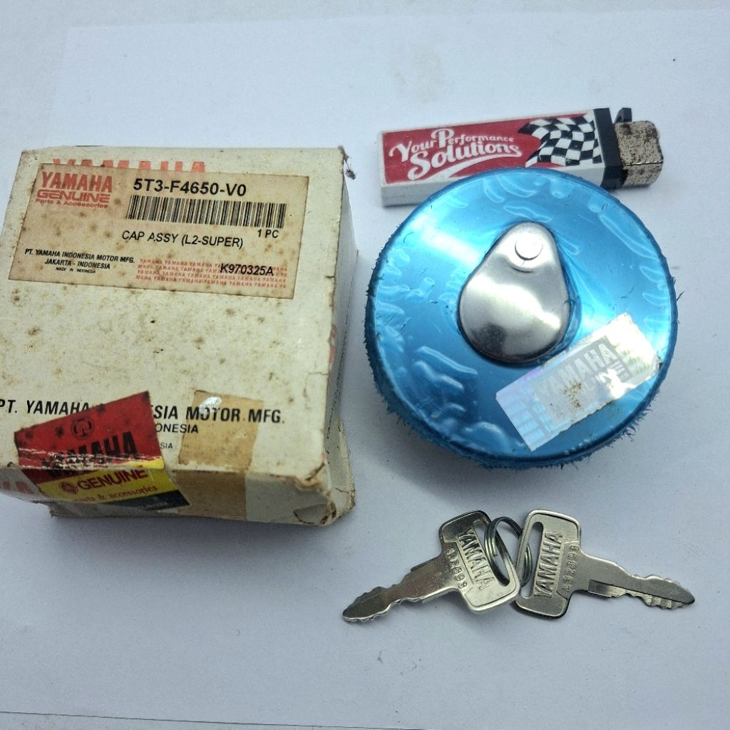 tutup tangki YAMAHA L2 SUPER L2SN DT100 DT125 NOS Original