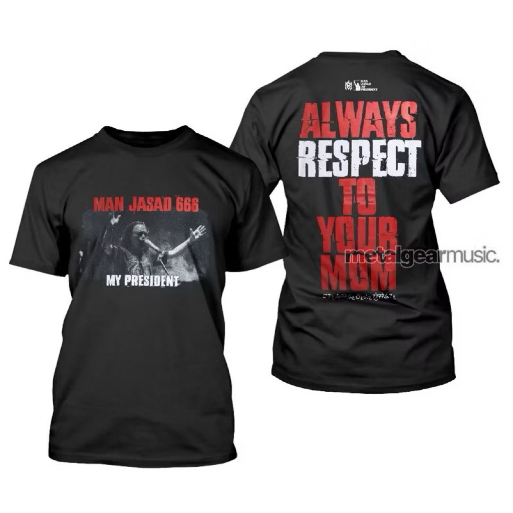 MAN JASAD my president 666 - TSHIRT ORIGINAL