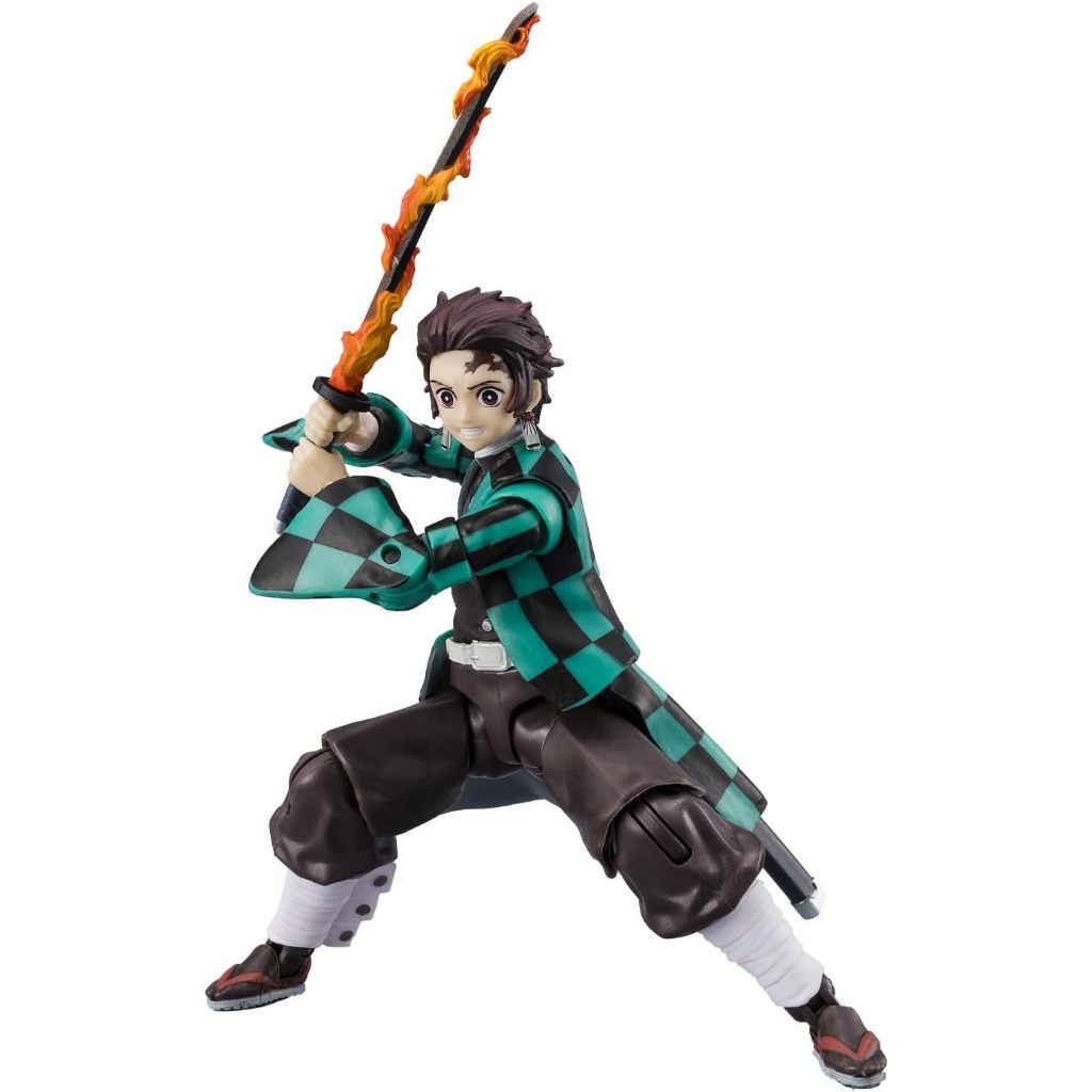 ULTIMATE LEGENDS HD - DEMON SLAYER - TANJIRO KAMADO HINOKAMI KAGURA 5" ACTION FIGURE