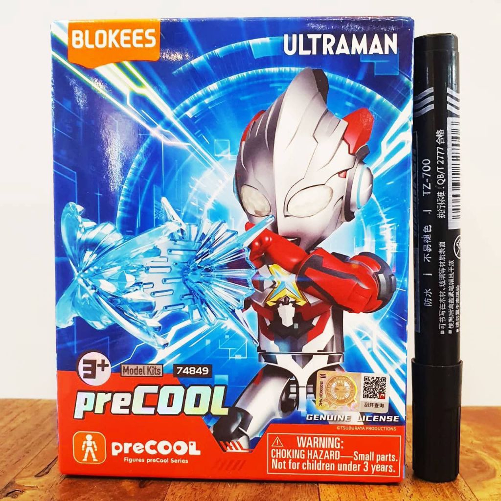 New mainan action figure blokees ultraman galaxy version Ultraman Precool Series Ultraman X Geed Pri