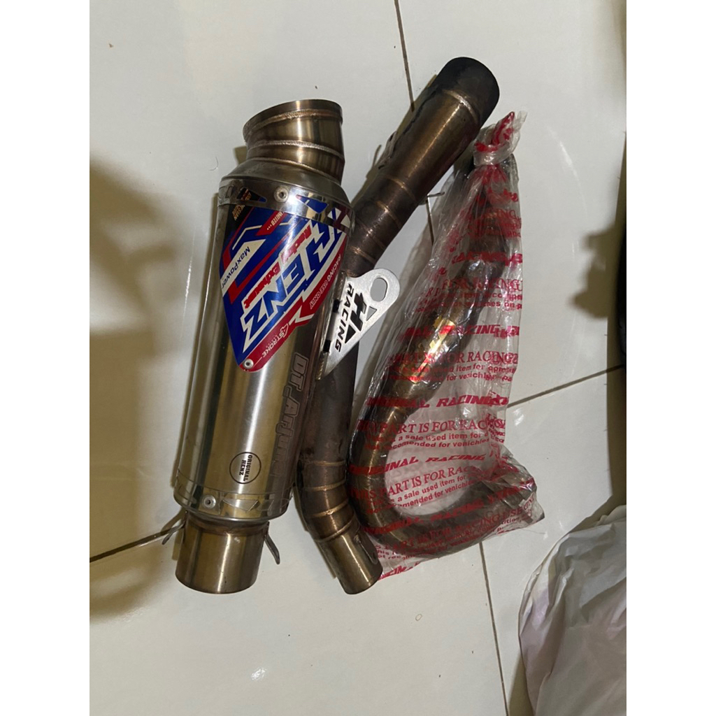 KNALPOT HENZ RACING PNP KLX/DT