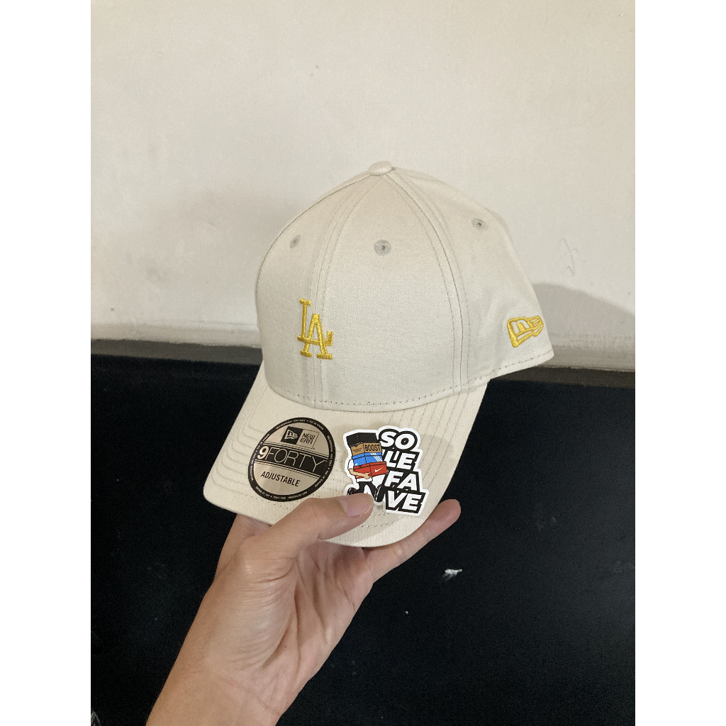 TOPI NE 940 x MLB LA DODGERS BEIGE ORIGINAL NO BOX