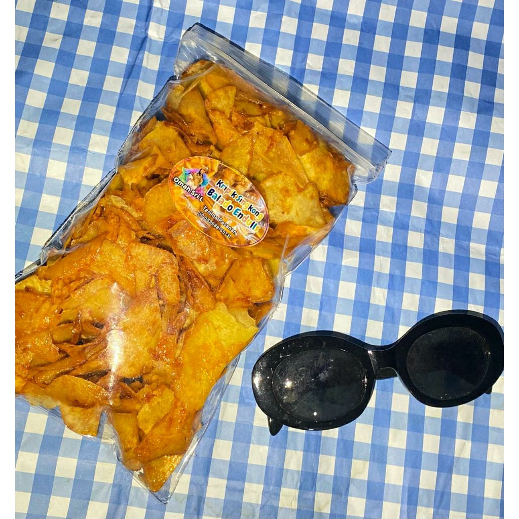 

Kripik singkong balado familly