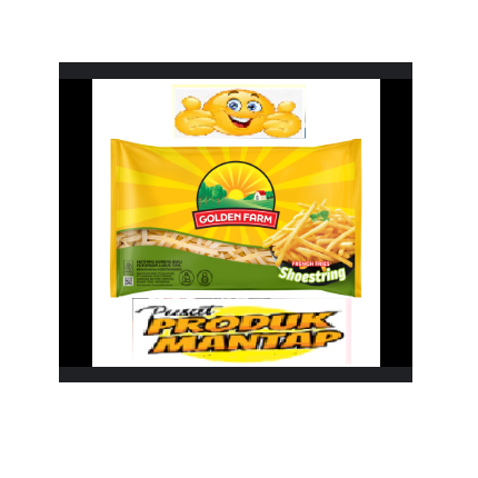

Golden Farm French Fries SHOESTRING PCK 500g / kentang Beku
