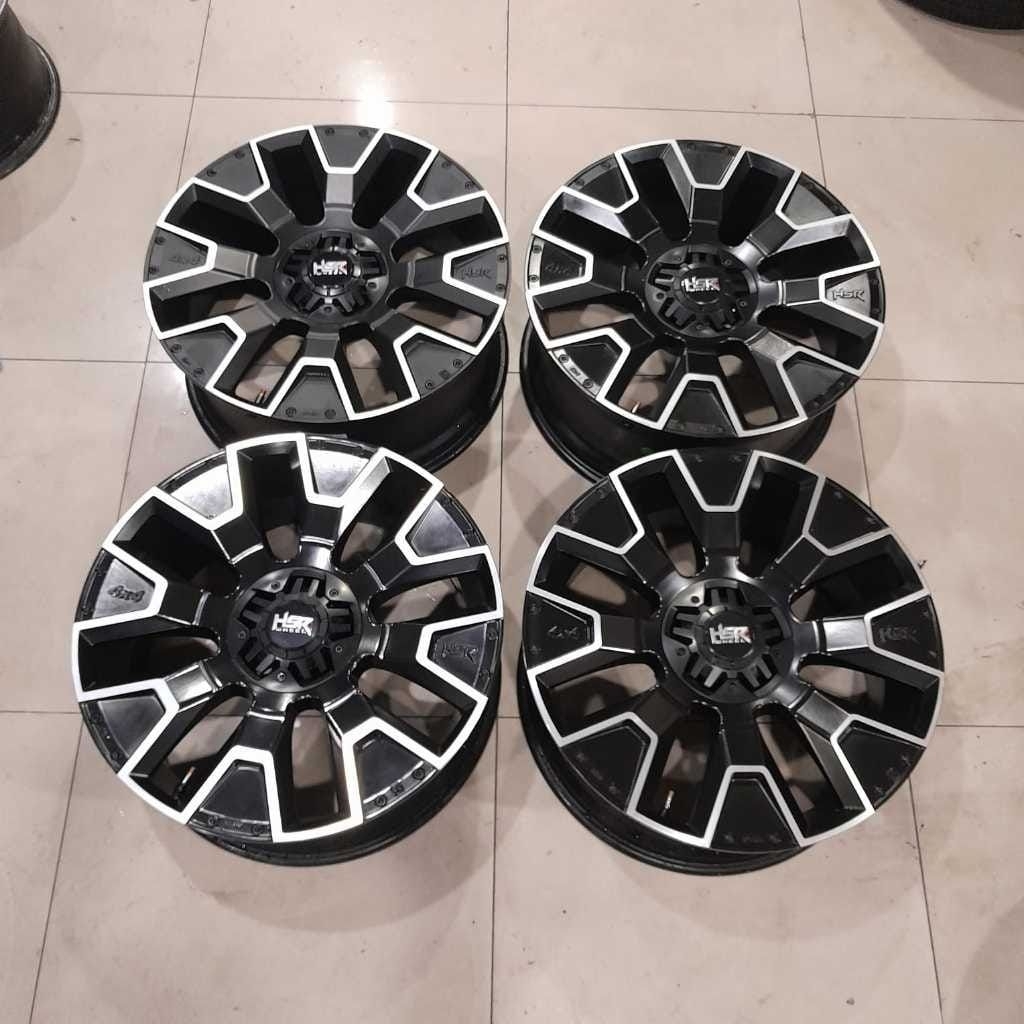 Velg Mobil Second HSR DOLASI Ring 20 Untuk Pajero Fortuner Triton Hilux Dc Ranger