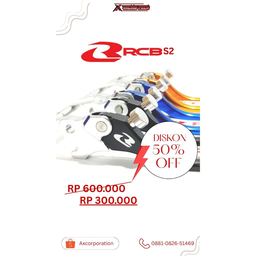 HARGA PROMO Handle rem set RCB S2 NMAX black