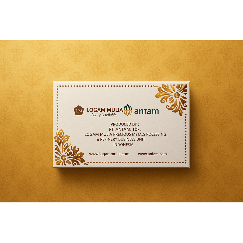 box emas lm antam / kemasan antam logam mulia