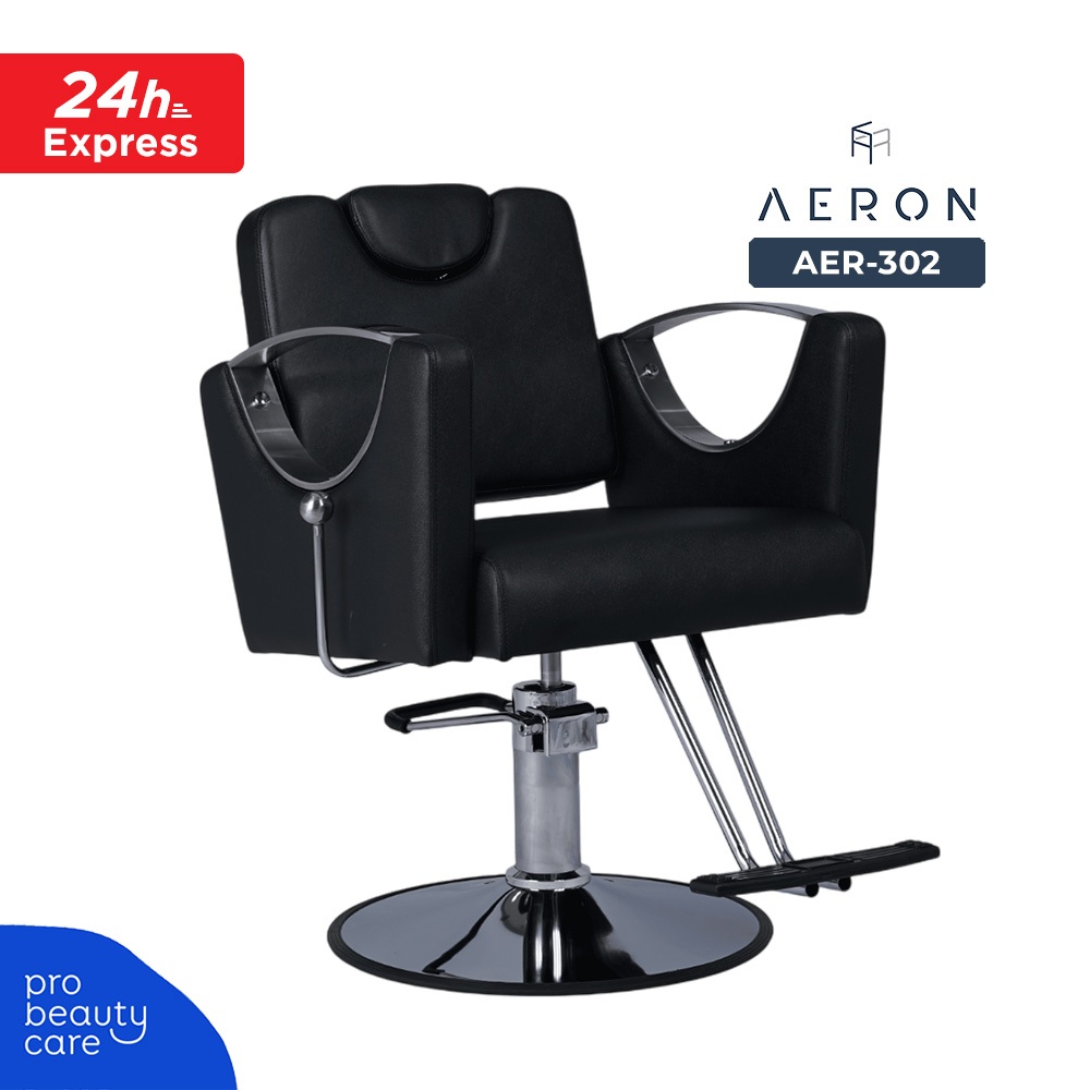 AERON - Kursi Barber Hidrolik AER-302 Barbershop Chair
