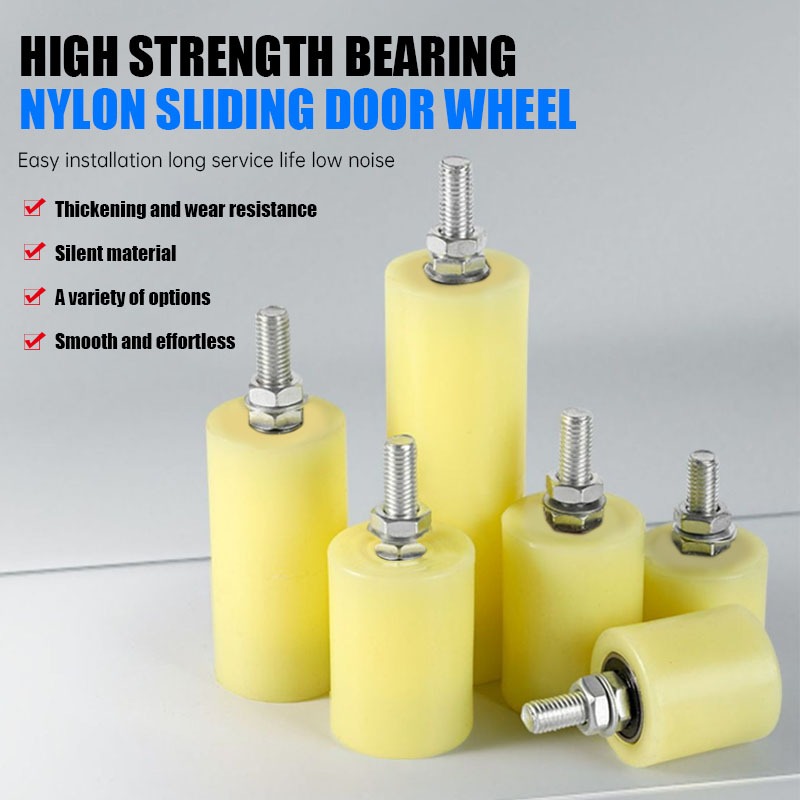 Roda Roller Nilon / Roler Pintu Pagar Stainless/bearing pintu pagar besi kecil Roda pemosisian/katro