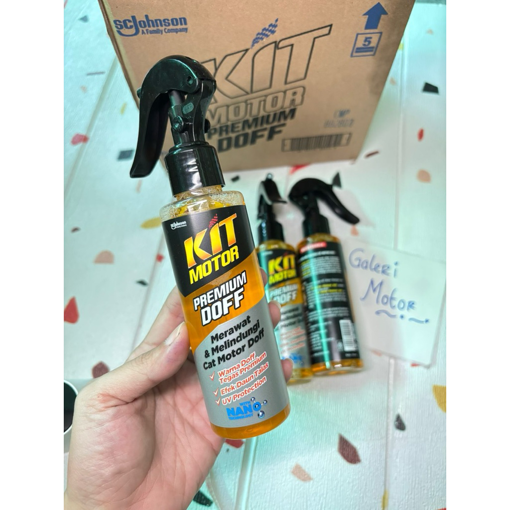 kit motor premium doff pengkilap body doff 130ml