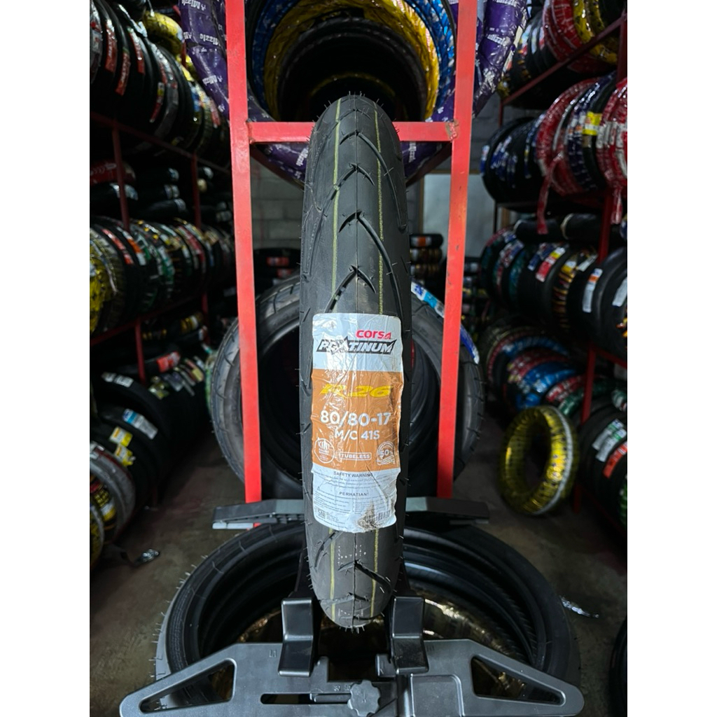 Ban CORSA R26 70/80-17 80/80-17 90/80-17 100/80-17 110/70-17 120/70-17 130/70-17 TUBELES Corsa plati