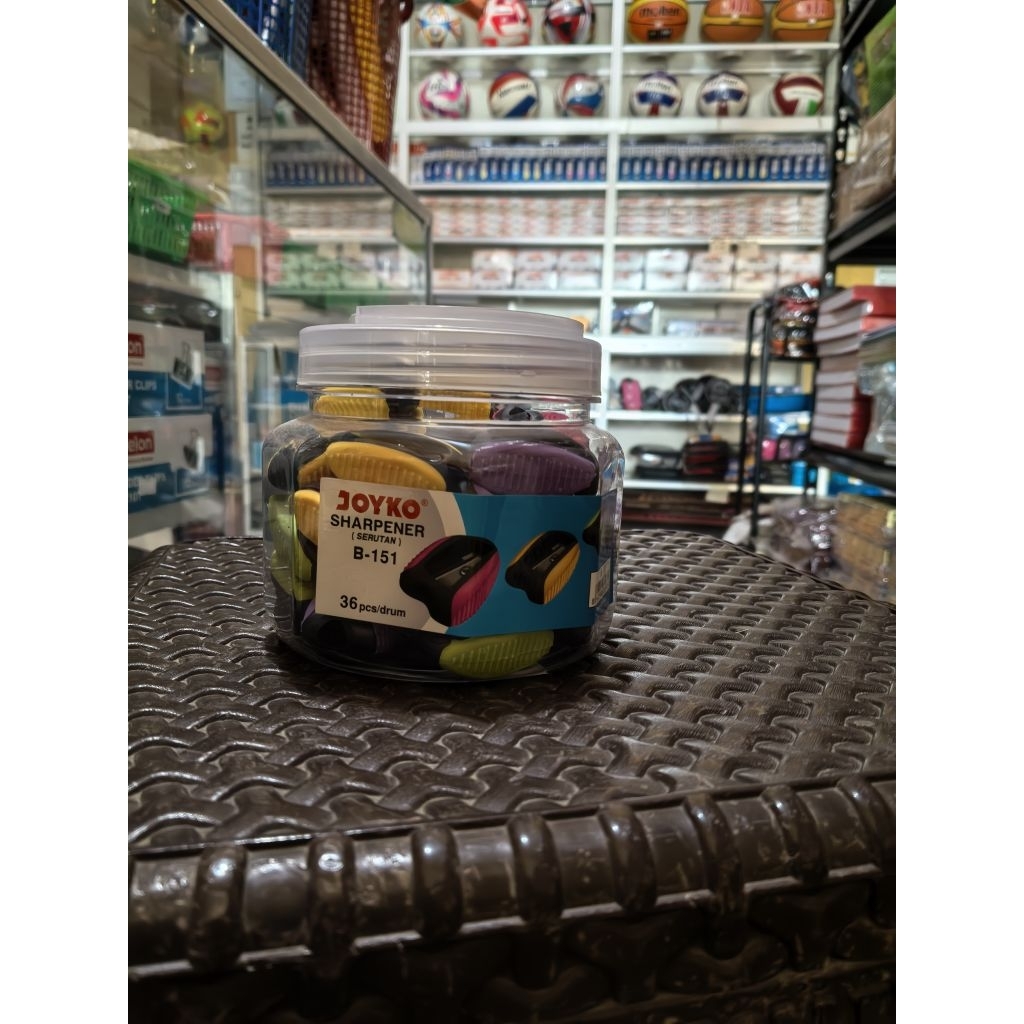 

Serutan Pensil merk Joyko (1kotak isi 24pcs)