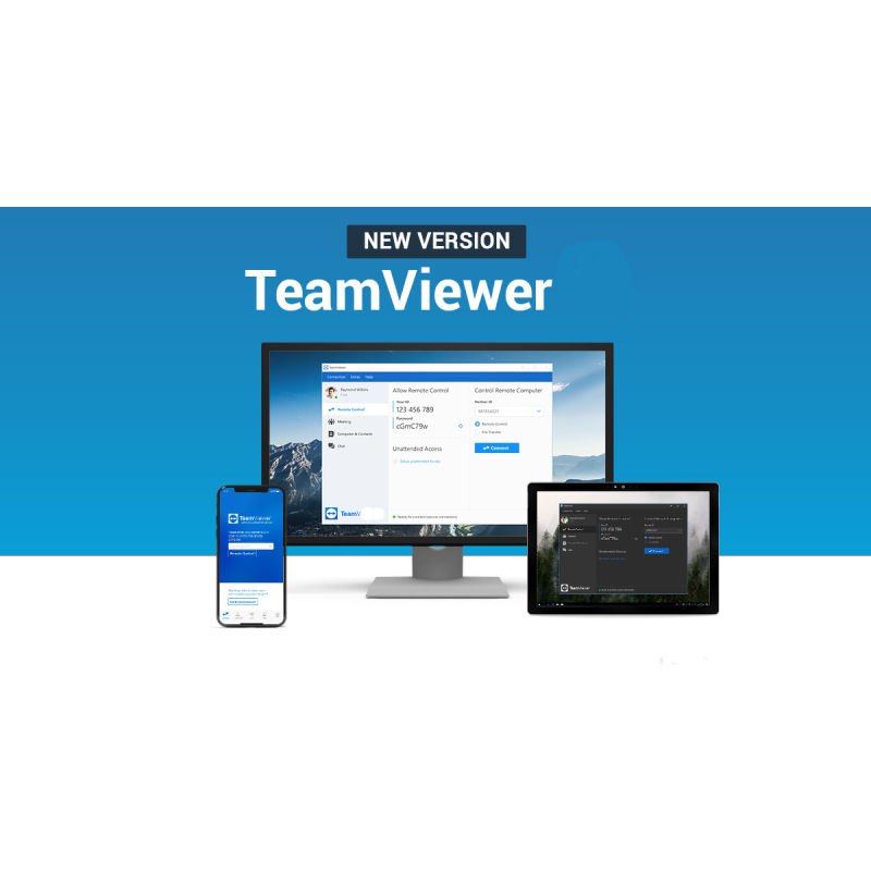 Aplikasi Software TeamViewer 15.69.5 + Portabel