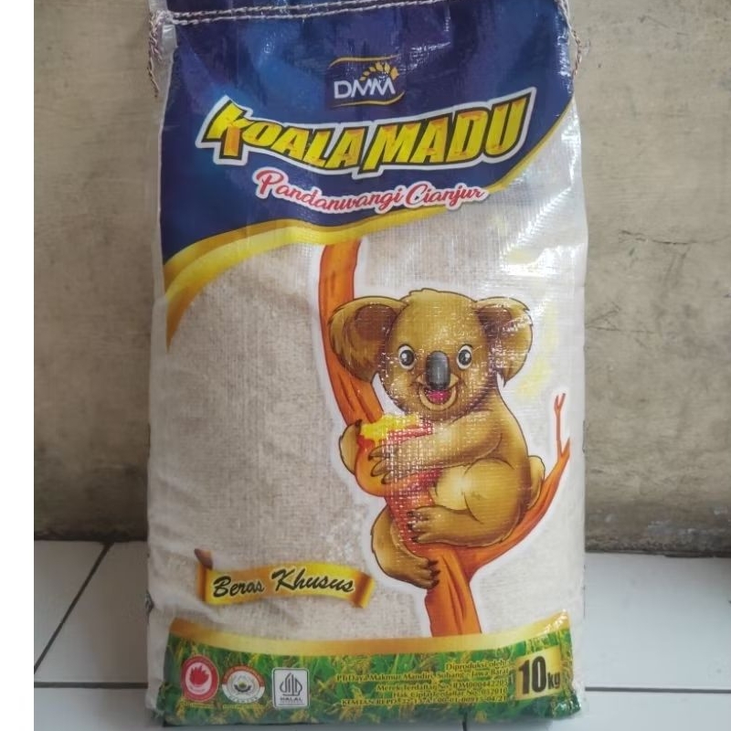 

BERAS KOALA MADU 10KG PANDAN WANGI CIANJUR