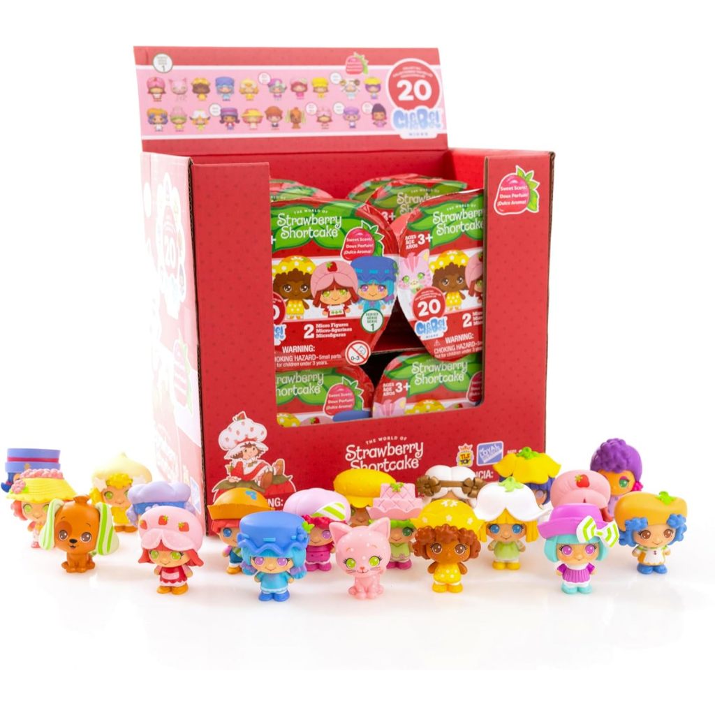 The Loyal Subjects Strawberry Shortcake 12-Pack with 24 Collectible Sweet Scented Micro 1.5-inch Che