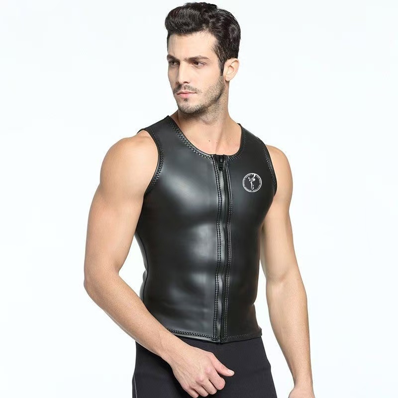 CR light leather diving suit 3mm long sleeved surfing suit blind seam waterproof jellyfish suit tria