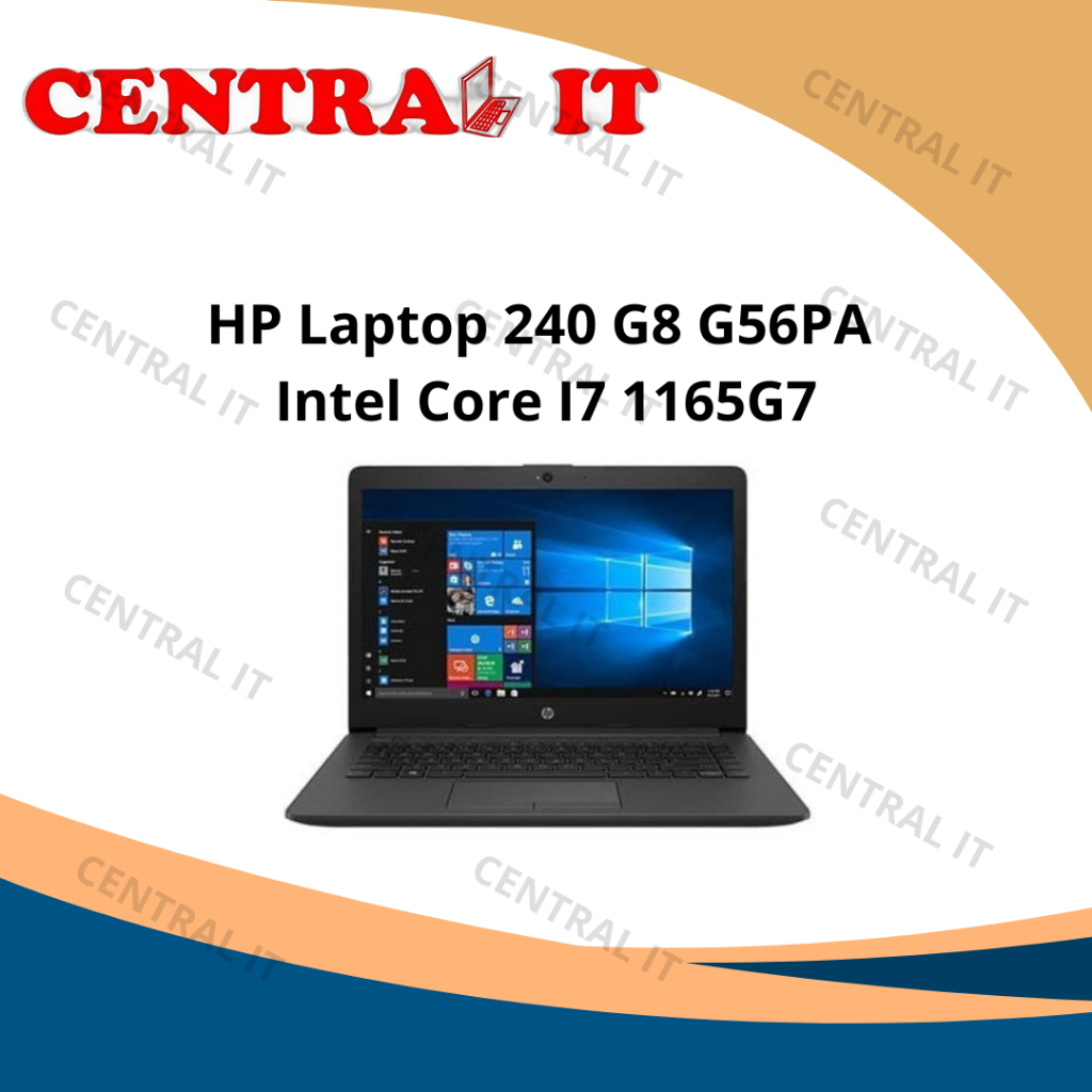 HP Laptop 240 G8 G56PA INTEL CORE I7 1165G7