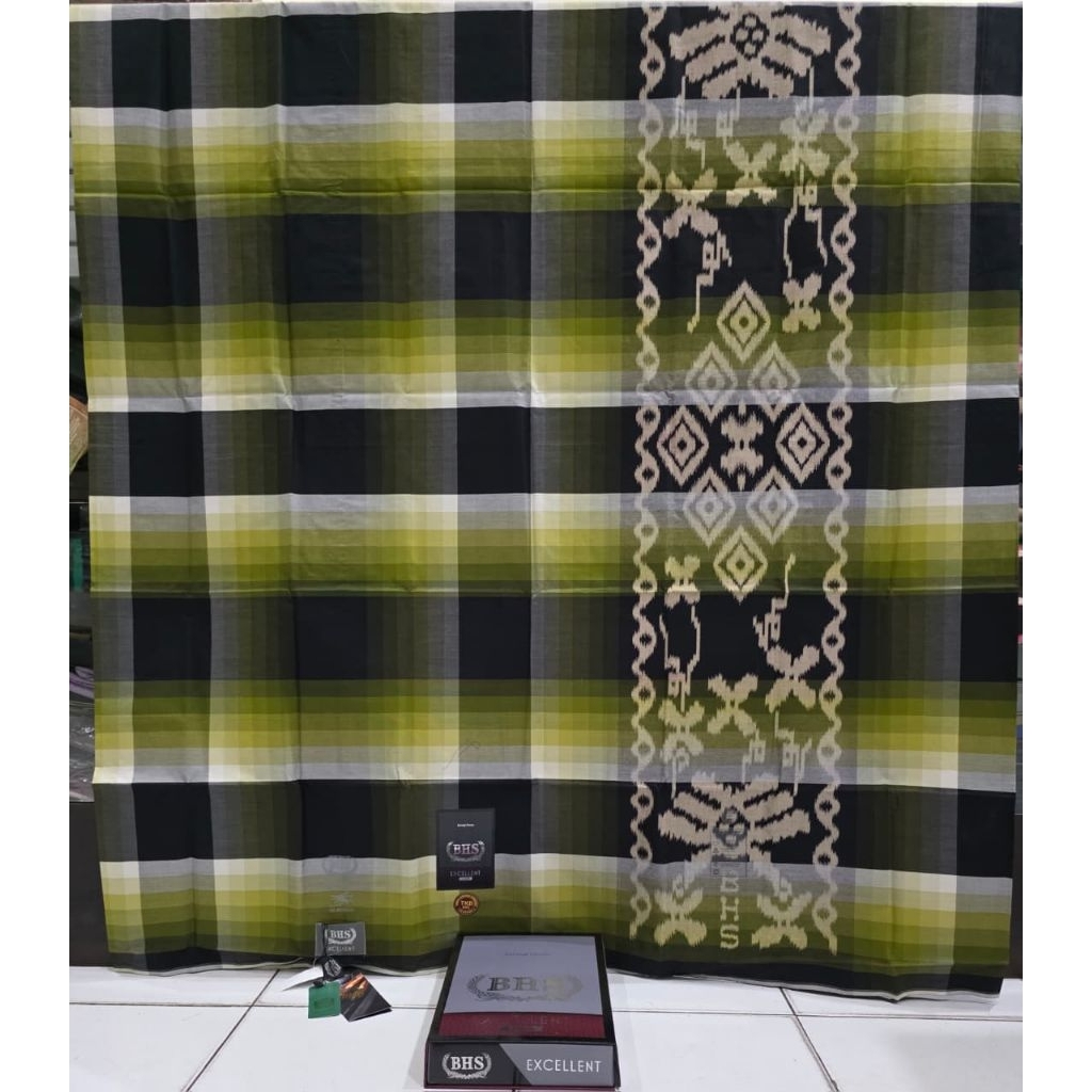 Sarung BHS Excellent Mercerized Motif TKB KBS KES WPL Mix Silver II