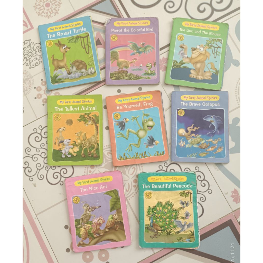 Preloved Buku Cerita Anak Mini My First Animal Stories Pustaka Lebah