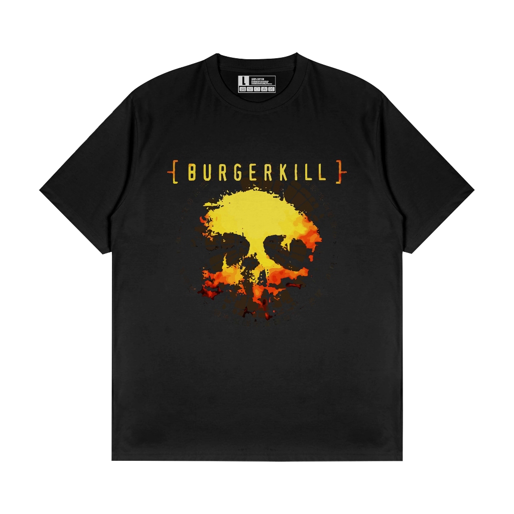 Kaos burgerkill old / kaos burgerkill skull / kaos metal / kaos band