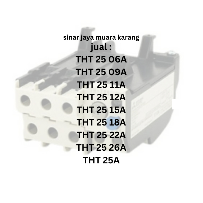 Overload Protection Relays THT 25