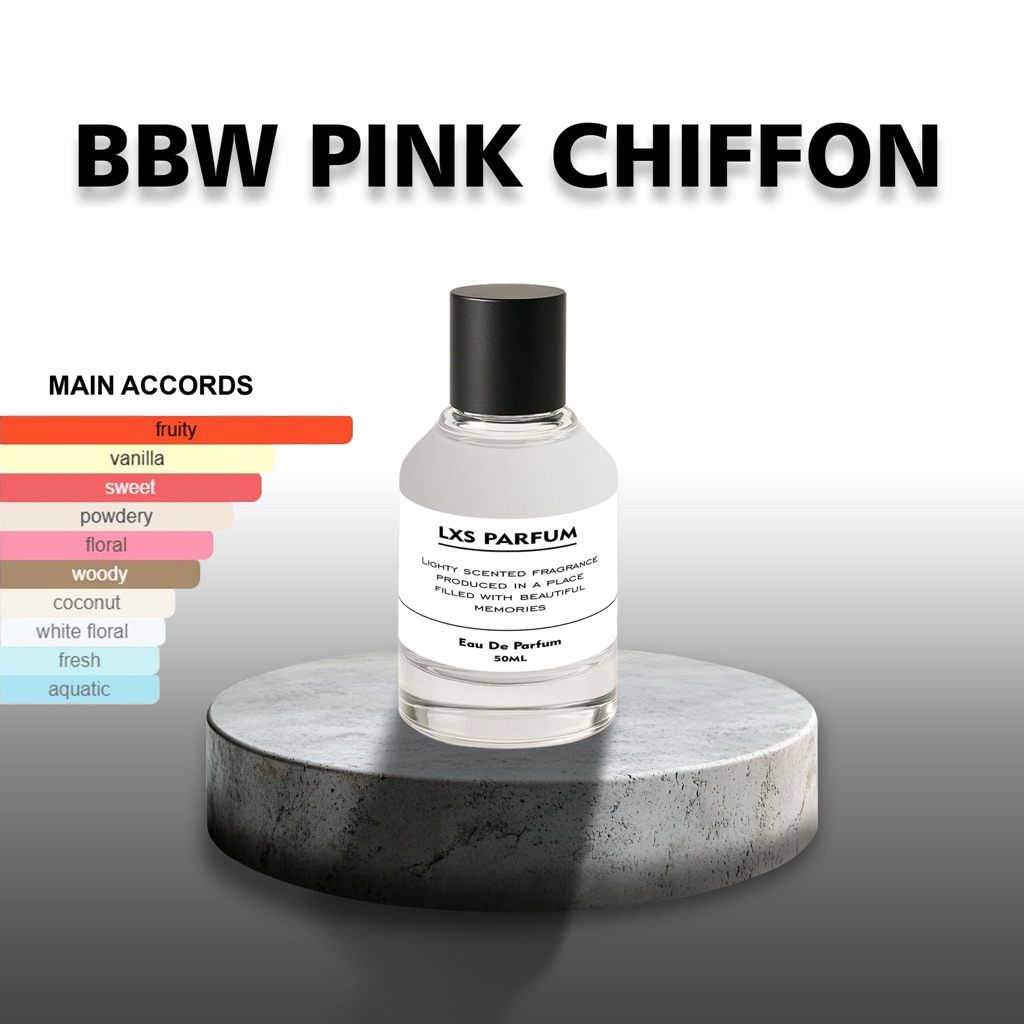 Luxus parfum pink chiffon