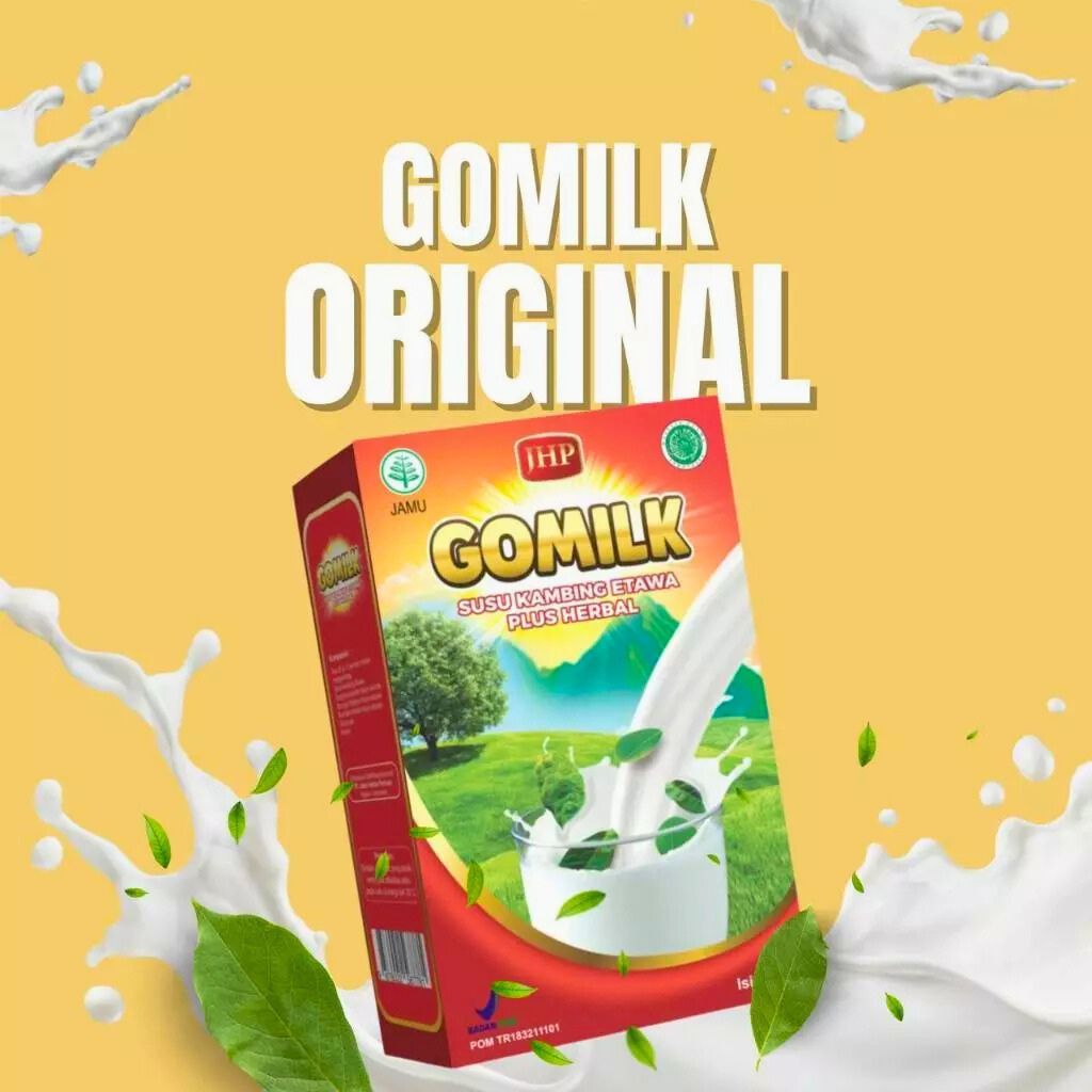 

GOMILK 200GRAM Susu Kambing Etawa Herbal Manfaat plus Daun Kelor Viral Terlaris Cocok untuk Anak dan Dewasa gemuk dan Sehat