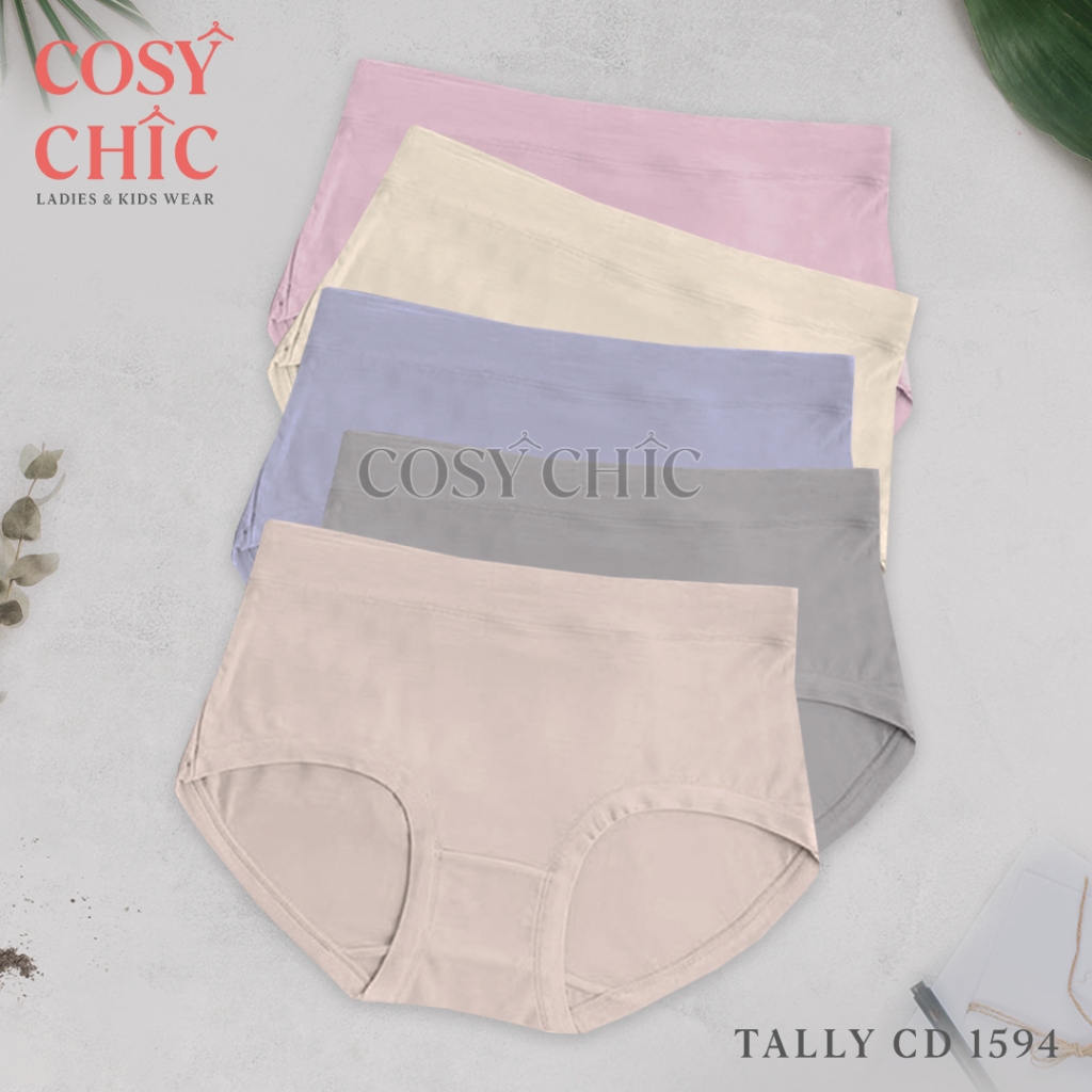 [COSY CHIC] Tally CD Celana Dalam Jumbo Wanita 1594 | Katun Bamboo Bambu| Free Size Fit to XXL