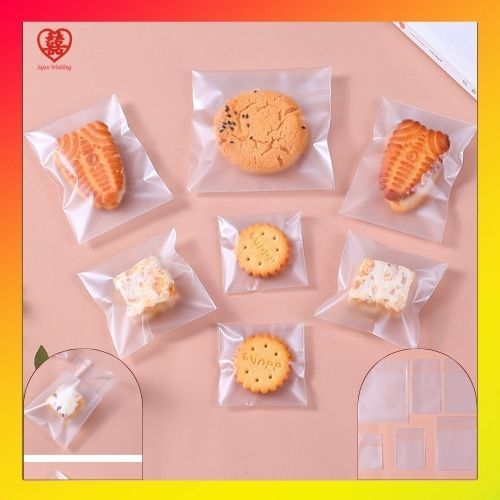 

JW Plastik OPP Doff Transparan untuk Kue Kering / Plastik Perekat Kue Kering Nastar / Plastik Souvenir Kue ZP01